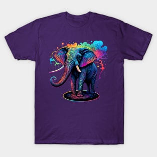 Elephant - Cosmic Clouds T-Shirt